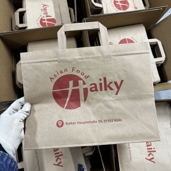 Potisk papírové tašky CMYK